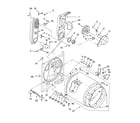 Maytag MGD5621TQ0 bulkhead parts diagram