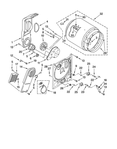 Bulkhead parts, optional parts (not included)