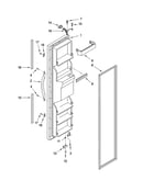 Freezer door parts