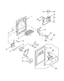 Dispenser front parts