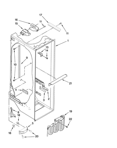 Refrigerator liner parts
