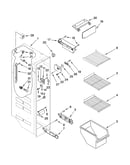 Freezer liner parts