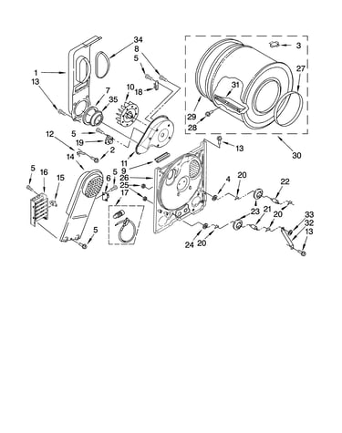 Bulkhead parts, optional parts (not included)
