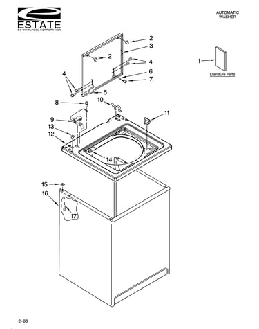 Top and cabinet parts