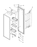 Refrigerator door parts