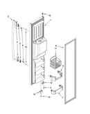 Freezer door parts