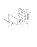 Freezer door parts