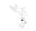 KitchenAid KECD806RBL04 blower unit parts, optional parts diagram