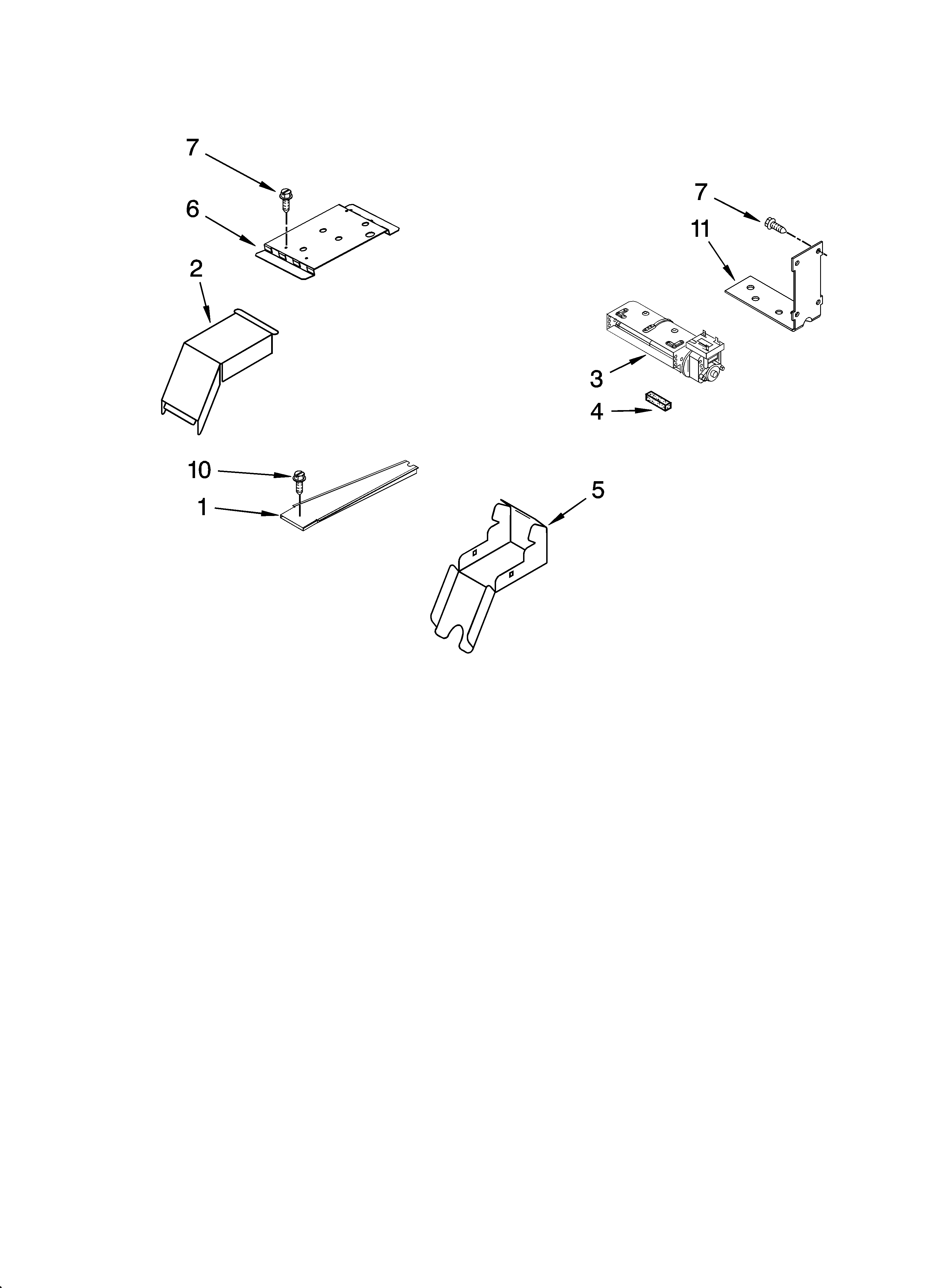 Top venting parts, optional parts