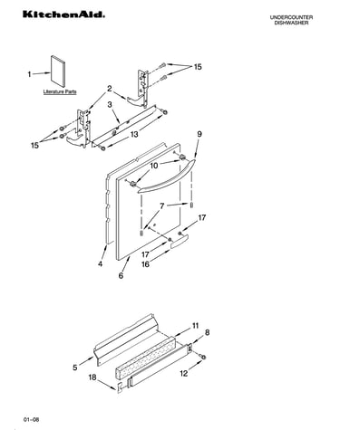 Door and panel parts