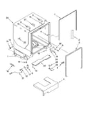Tub and frame parts