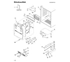 KitchenAid KURO24LSBX01 cabinet parts diagram