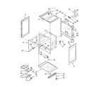 Whirlpool RF110AXST2 chassis parts diagram
