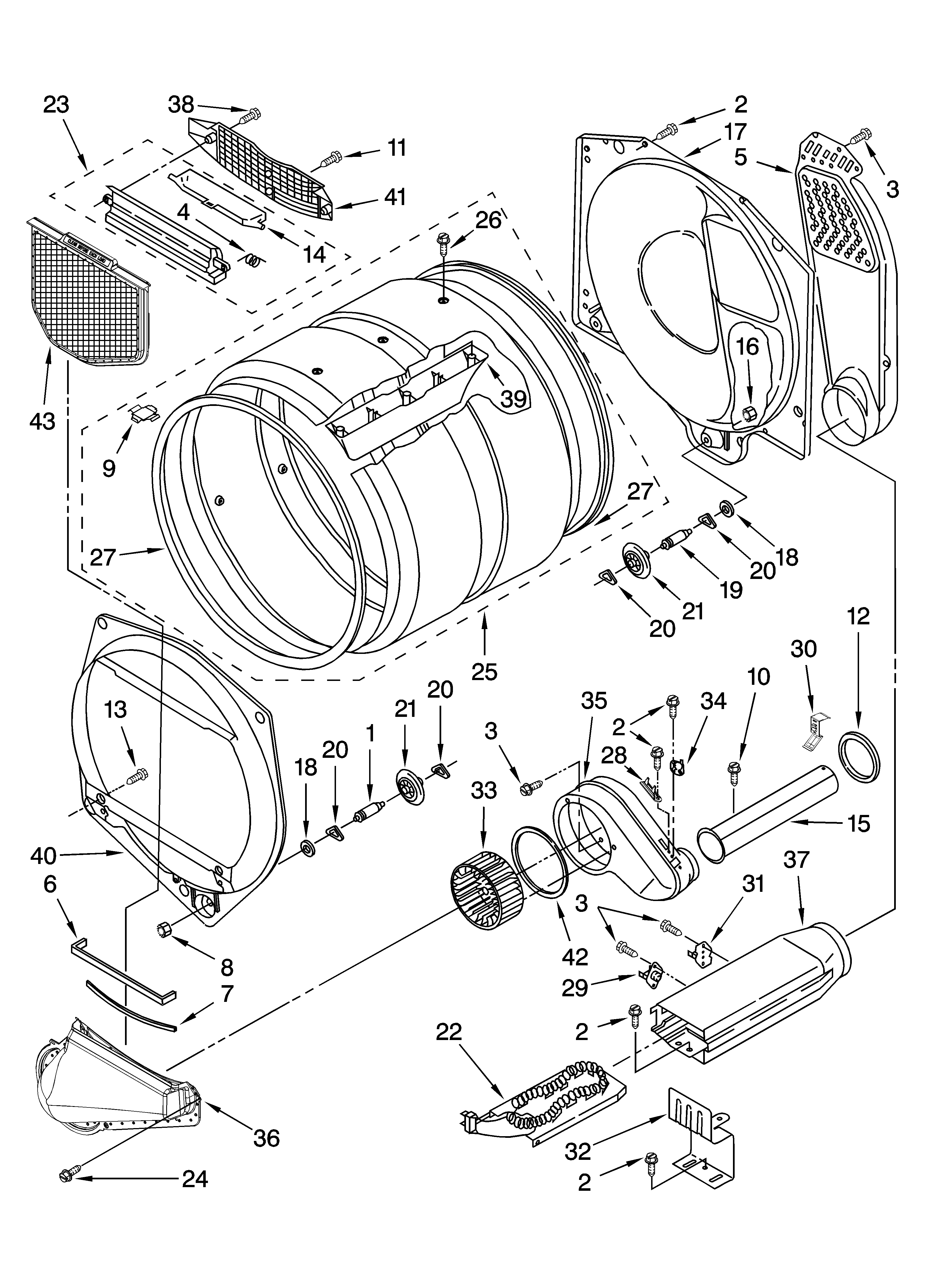 Bulkhead parts, optional parts (not included)
