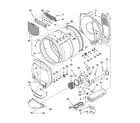 Maytag 3RMED4905TW0 bulkhead parts, optional parts (not included) diagram