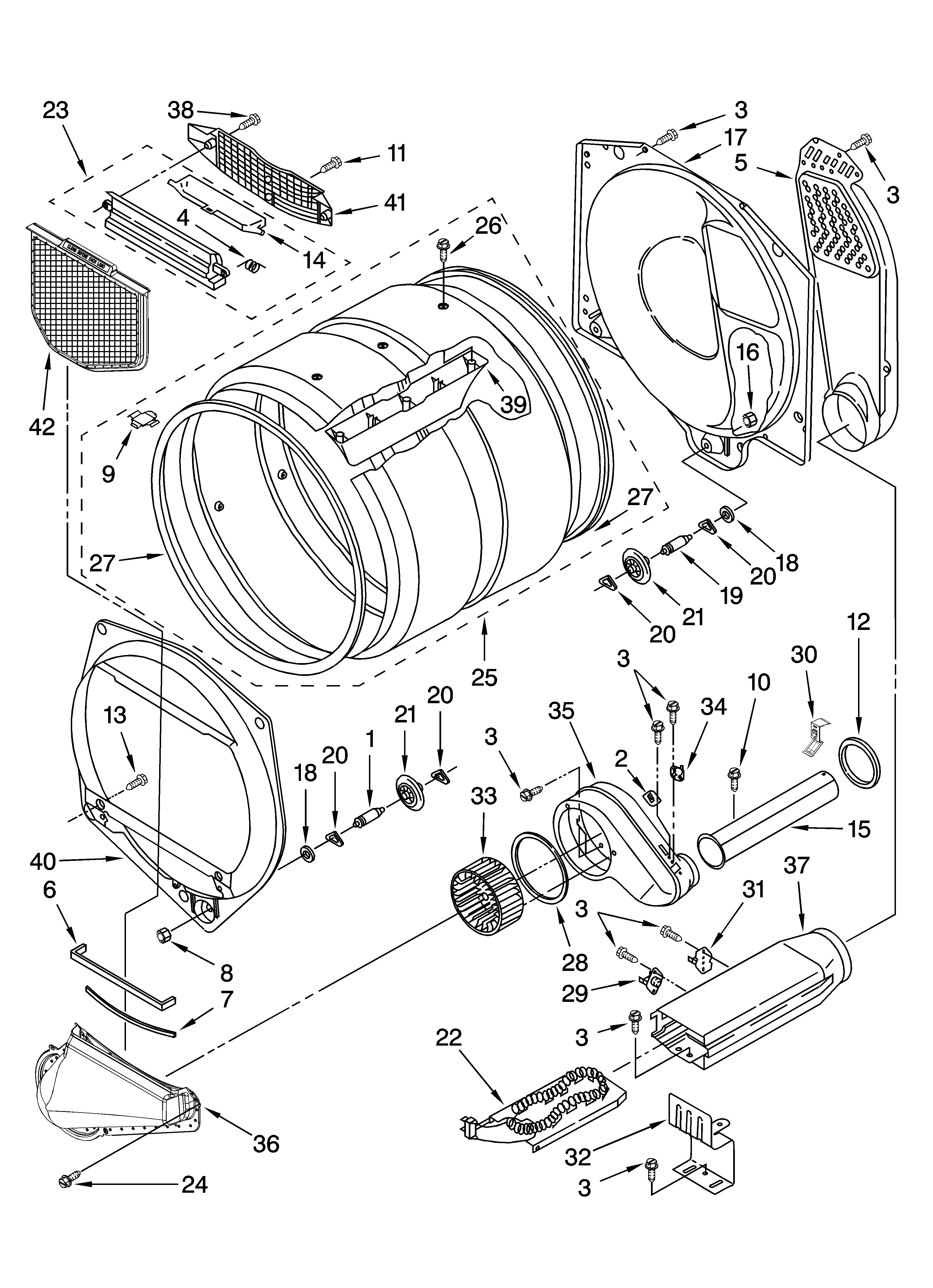 Bulkhead parts, optional parts (not included)