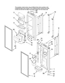 Refrigerator door parts