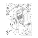 Maytag MED9700SQ0 cabinet parts diagram
