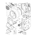 Maytag MED9700SQ0 bulkhead parts diagram