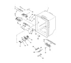 Whirlpool GX5FHTXTT11 refrigerator liner parts diagram