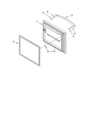 Freezer door parts