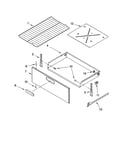 Drawer & broiler parts, optional parts (not included)