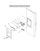 Dispenser front parts