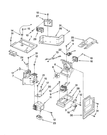 Oven interior parts