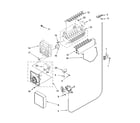 Whirlpool ED5FHEXTB01 icemaker parts, optional parts (not included) diagram