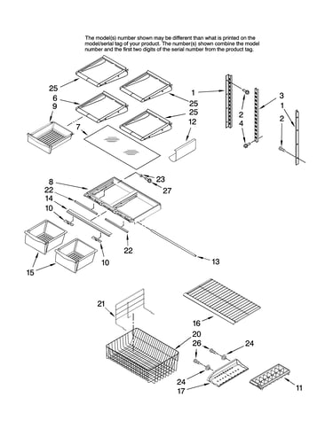 Shelf parts