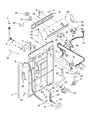 Controls and rear panel parts