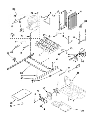 Unit parts, optional parts (not included)