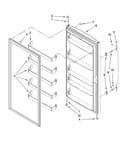 Door parts, optional parts (not included)