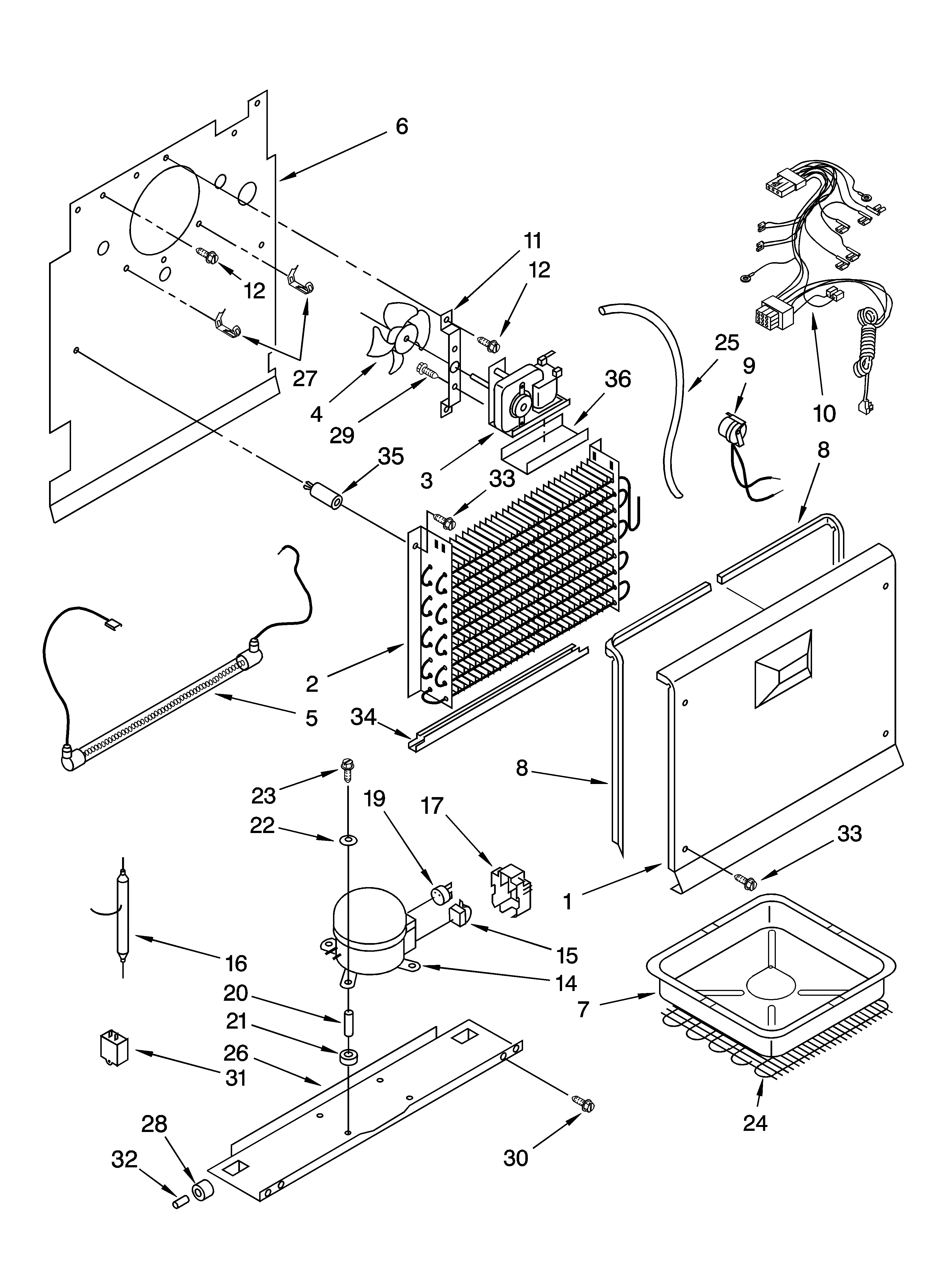 Unit parts, optional parts (not included)