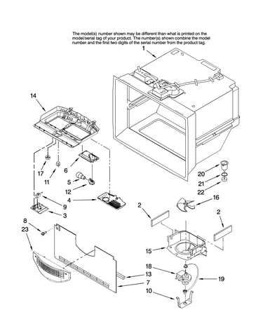 Freezer liner parts