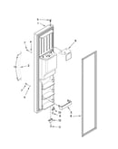 Freezer door parts