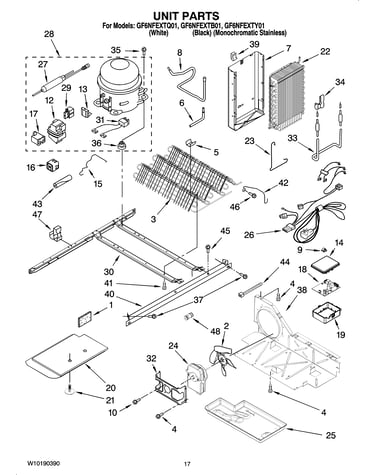 Unit parts
