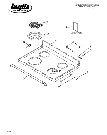 Cooktop parts