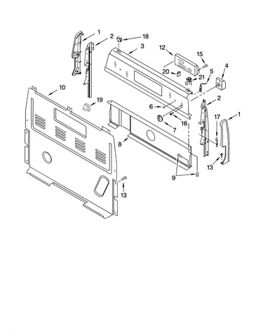 Control panel parts