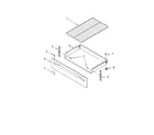 Inglis IRP33803 drawer & broiler parts diagram