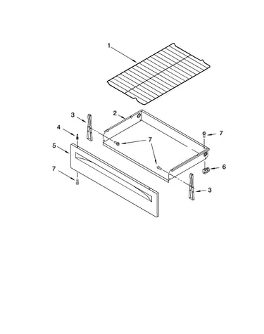 Drawer & broiler parts