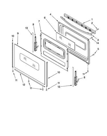 Door parts, optional parts