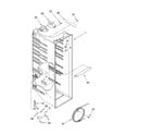 Estate TS25CGXTD00 refrigerator liner parts diagram
