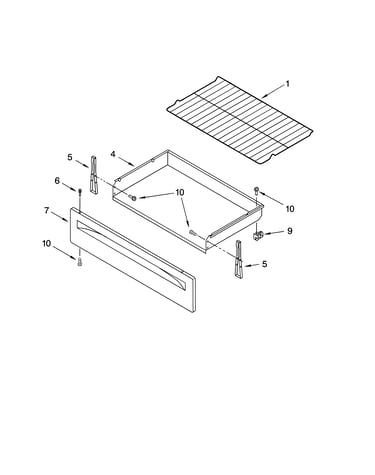 Drawer & broiler parts