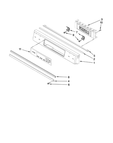 Control panel parts