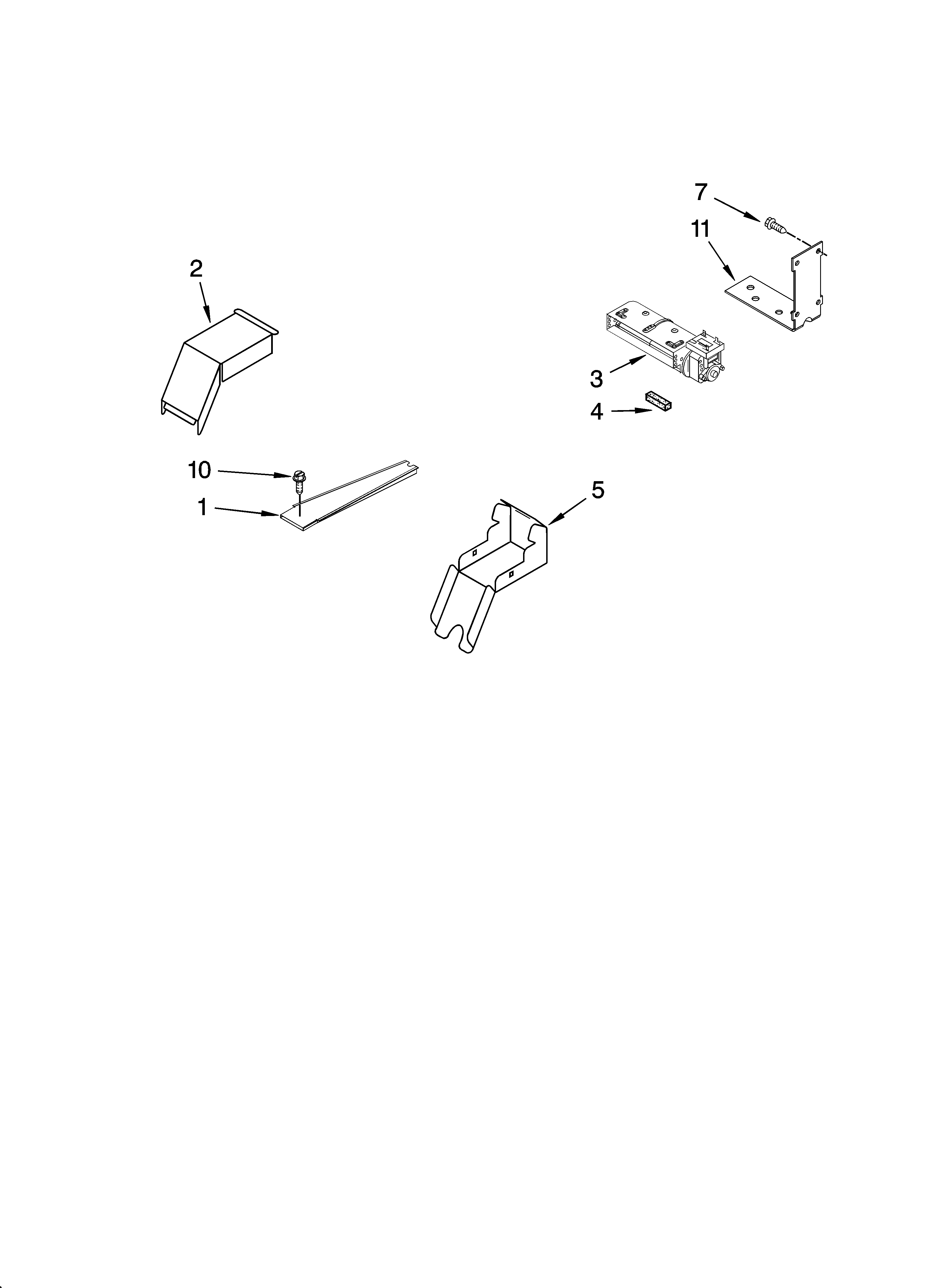 Top venting parts, optional parts (not included)