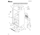 Amana ABB2222FEW11 cabinet parts diagram