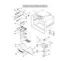 Amana ABB2222FEW11 freezer liner parts diagram