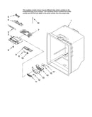 Refrigerator liner parts