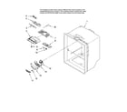 Amana ABB2527DEB14 refrigerator liner parts diagram
